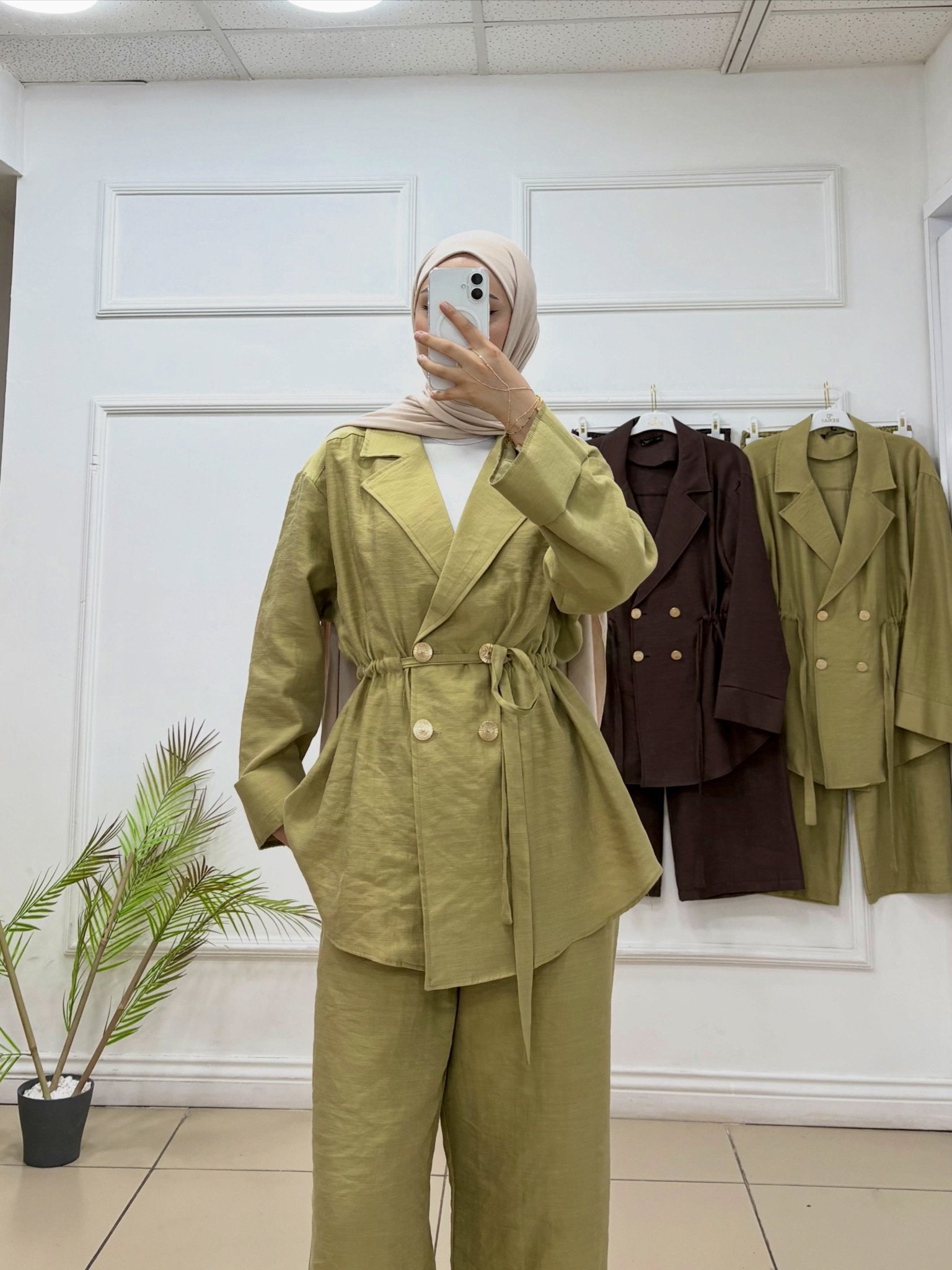 Keten Bağlamalı Takım ✨ - Cadde Butik