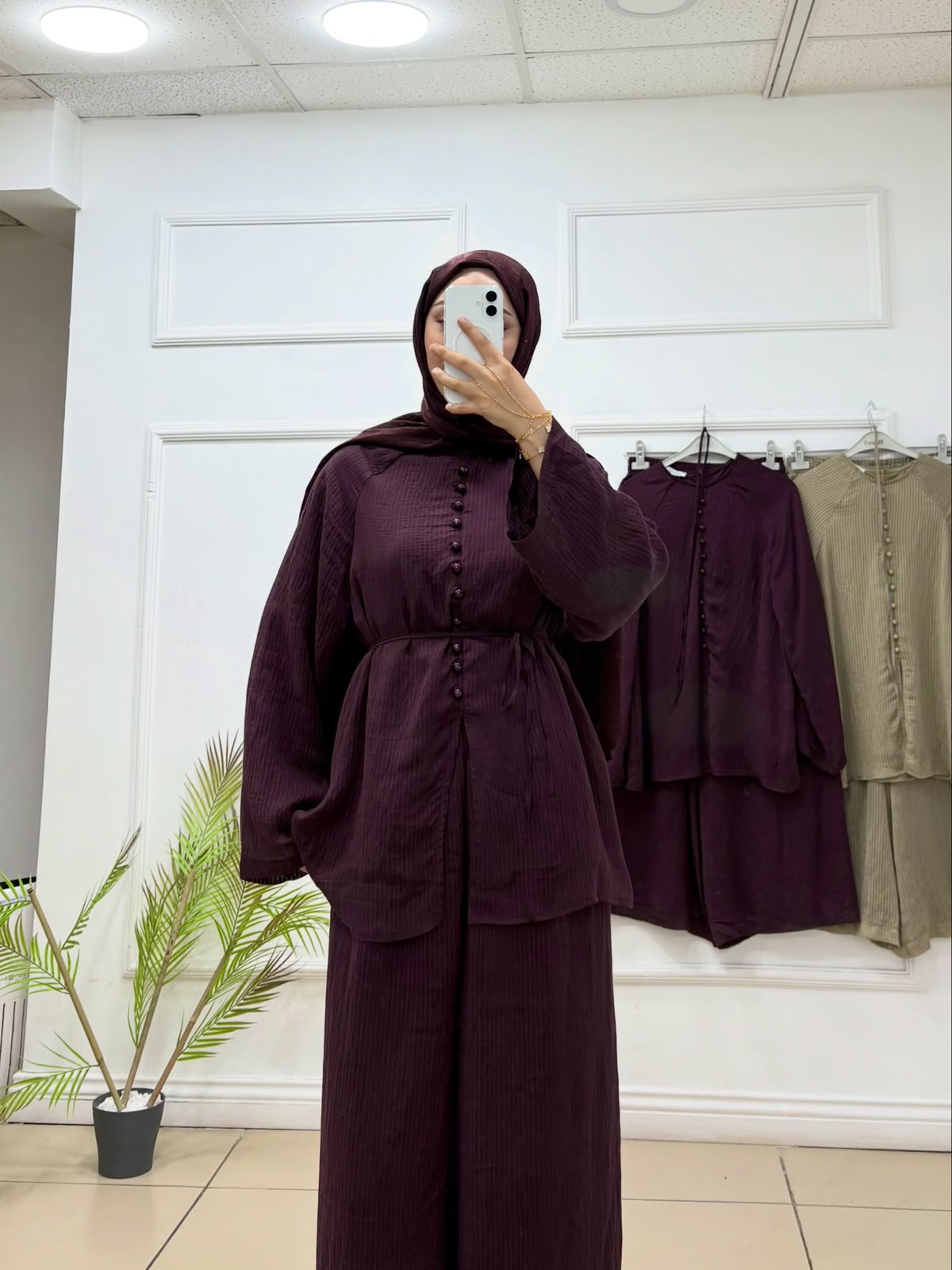 Çok Düğmeli Pantolon Takım - Cadde Butik
