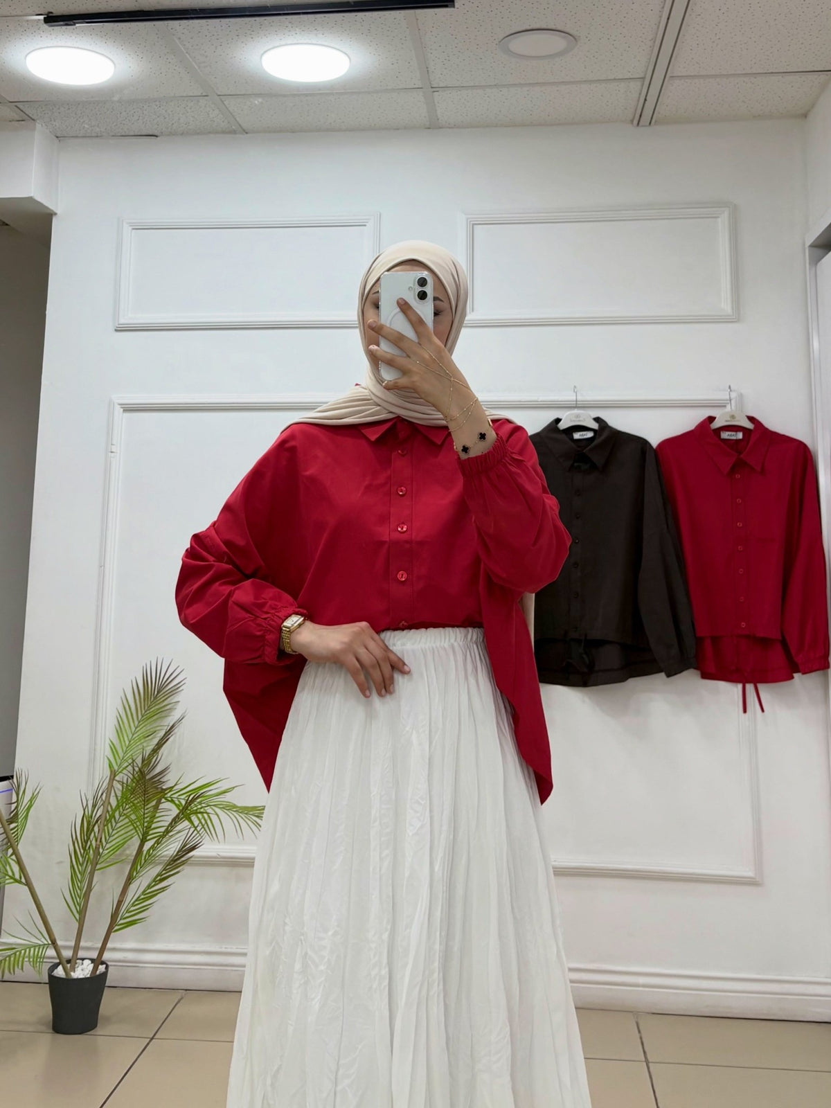Doğal Keten Gömlek - Cadde Butik