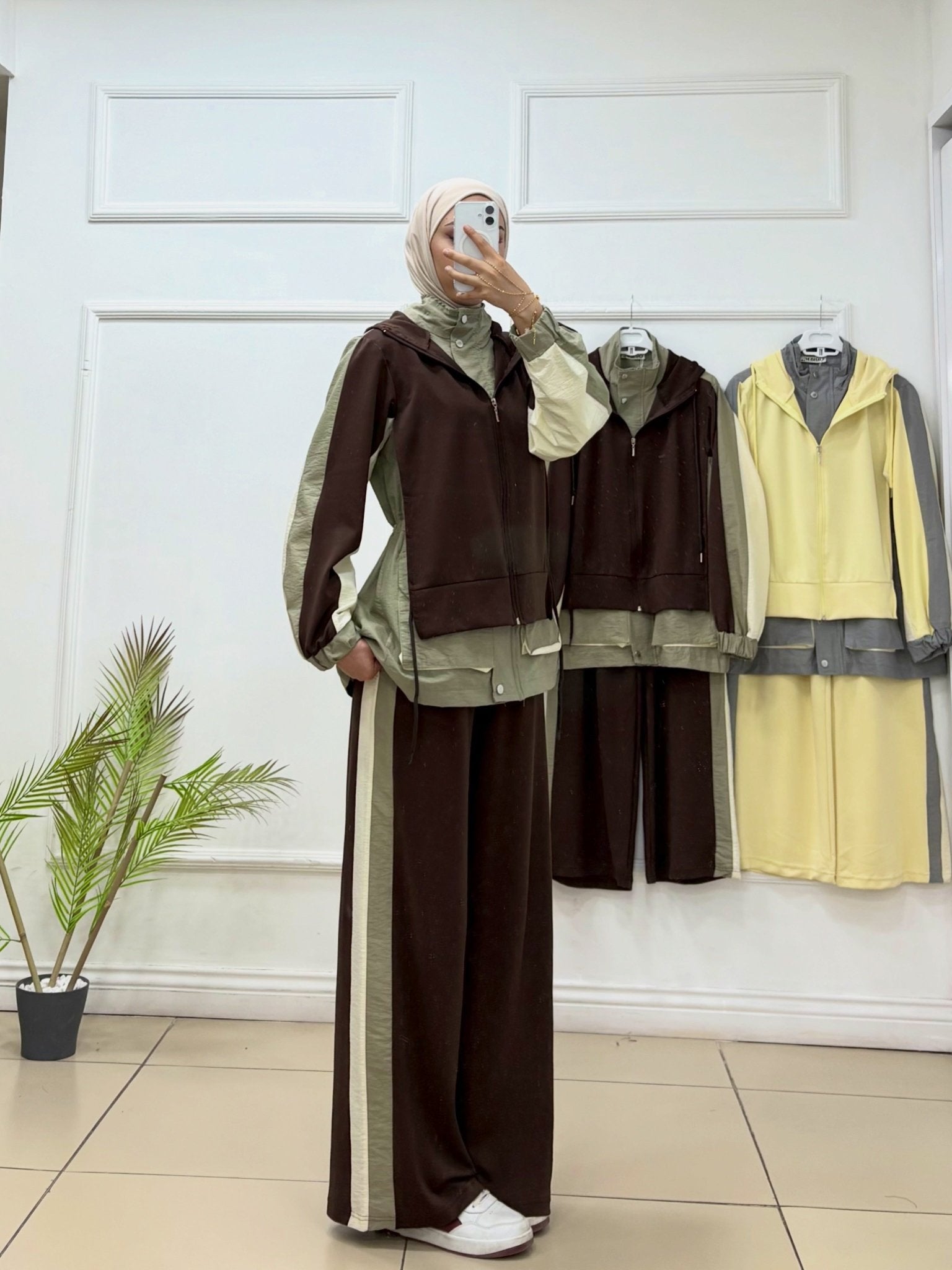 Fermuarlı 3 Renk Takım 💎 - Cadde Butik
