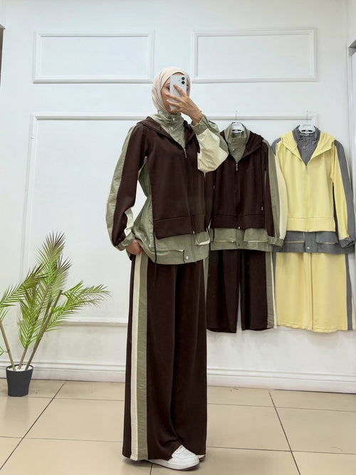 Fermuarlı 3 Renk Takım 💎 - Cadde Butik