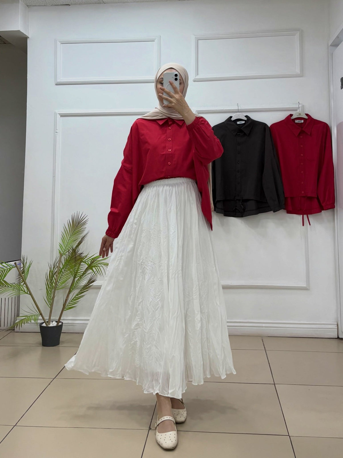 Doğal Keten Gömlek - Cadde Butik