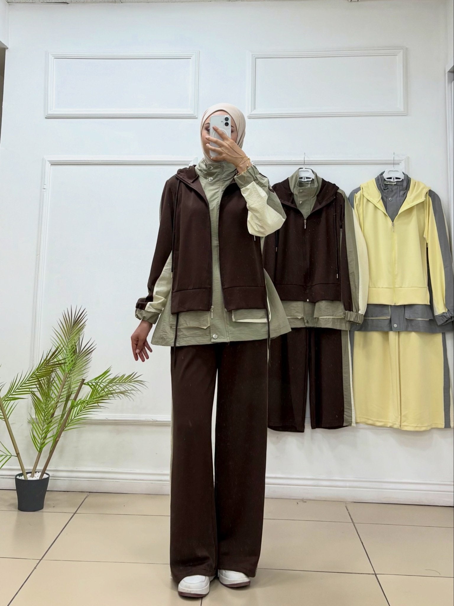 Fermuarlı 3 Renk Takım 💎 - Cadde Butik