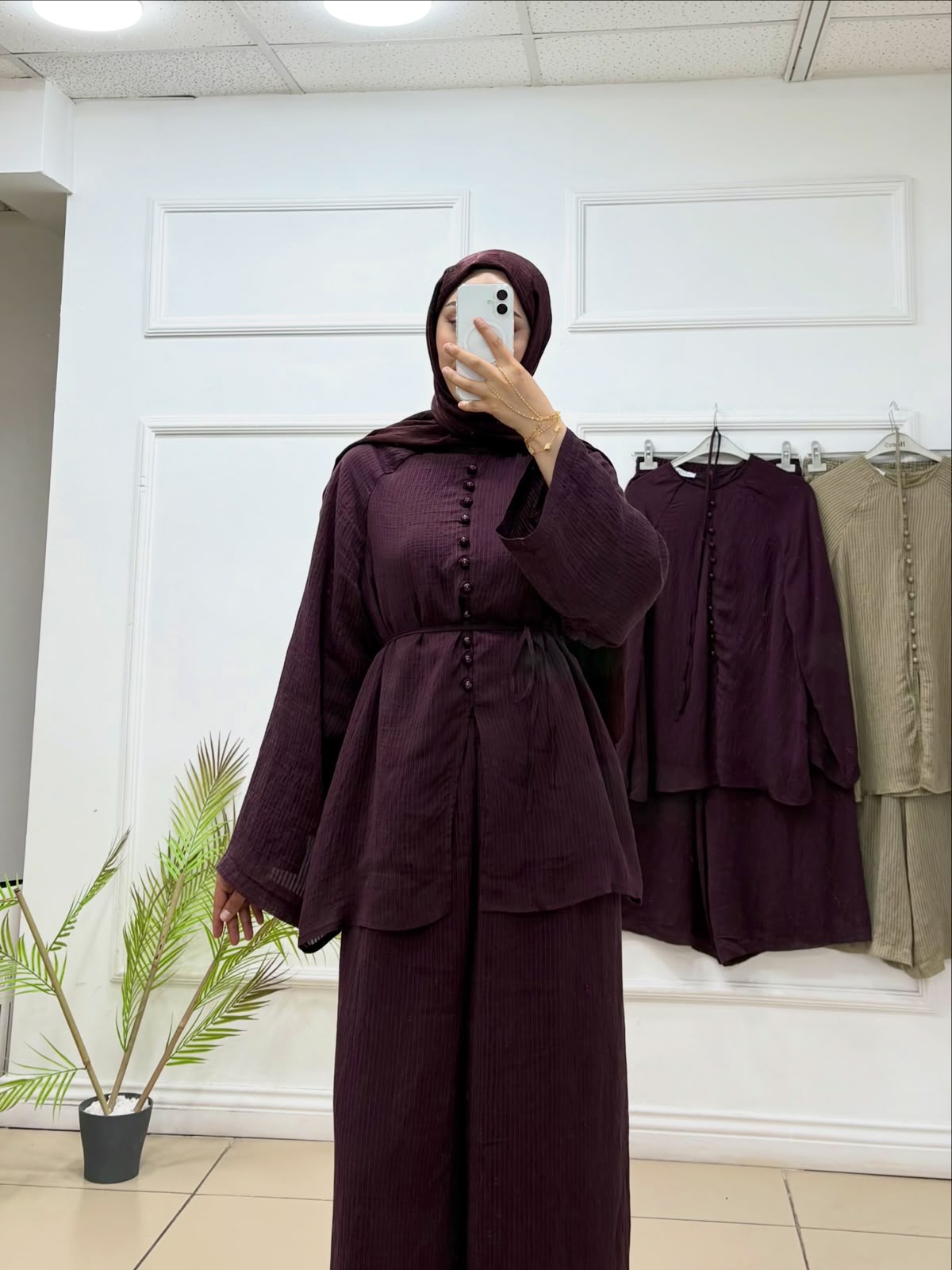 Çok Düğmeli Pantolon Takım - Cadde Butik