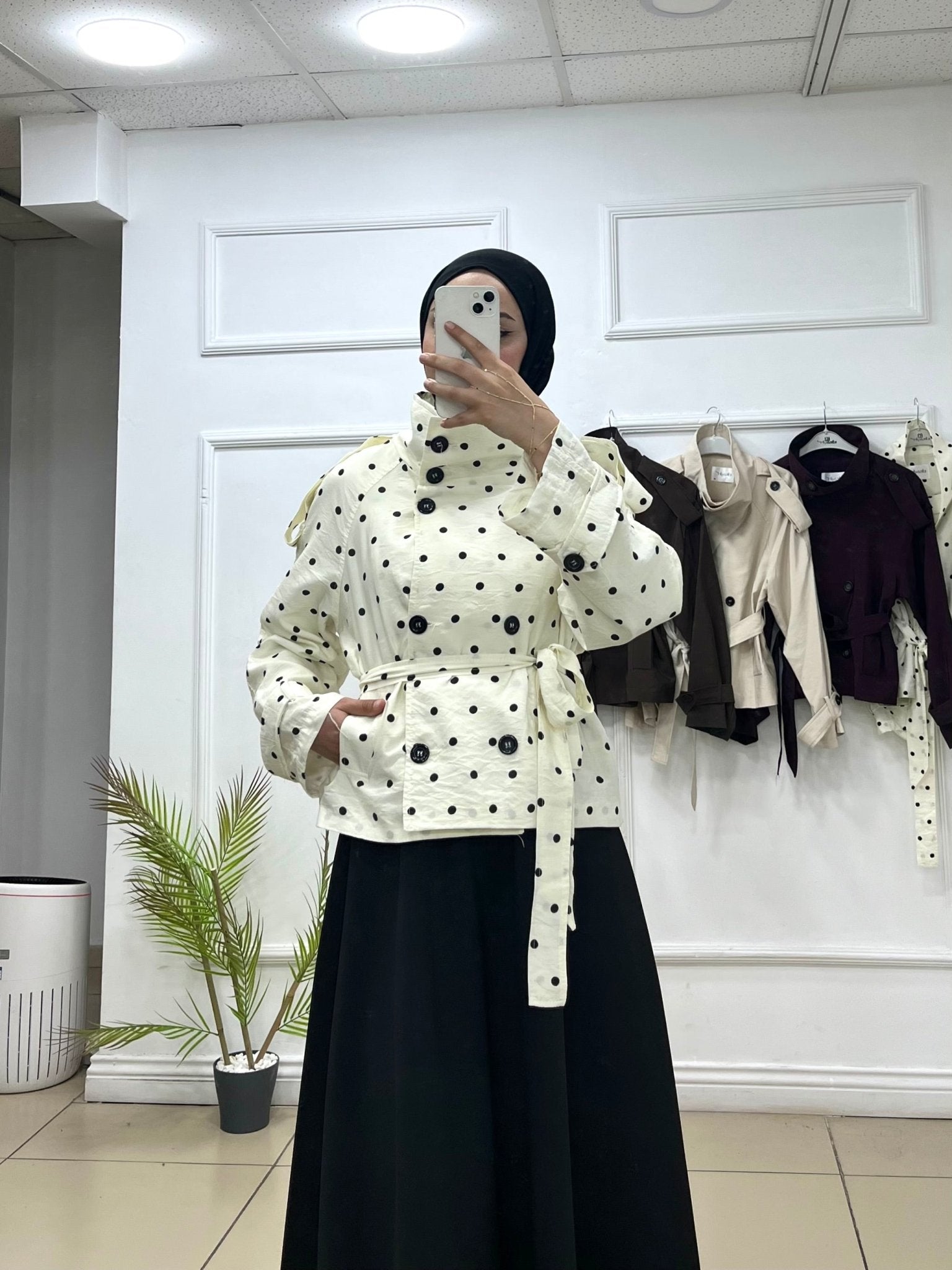 Kısa Puantiyeli Trençkot 💥 - Cadde Butik