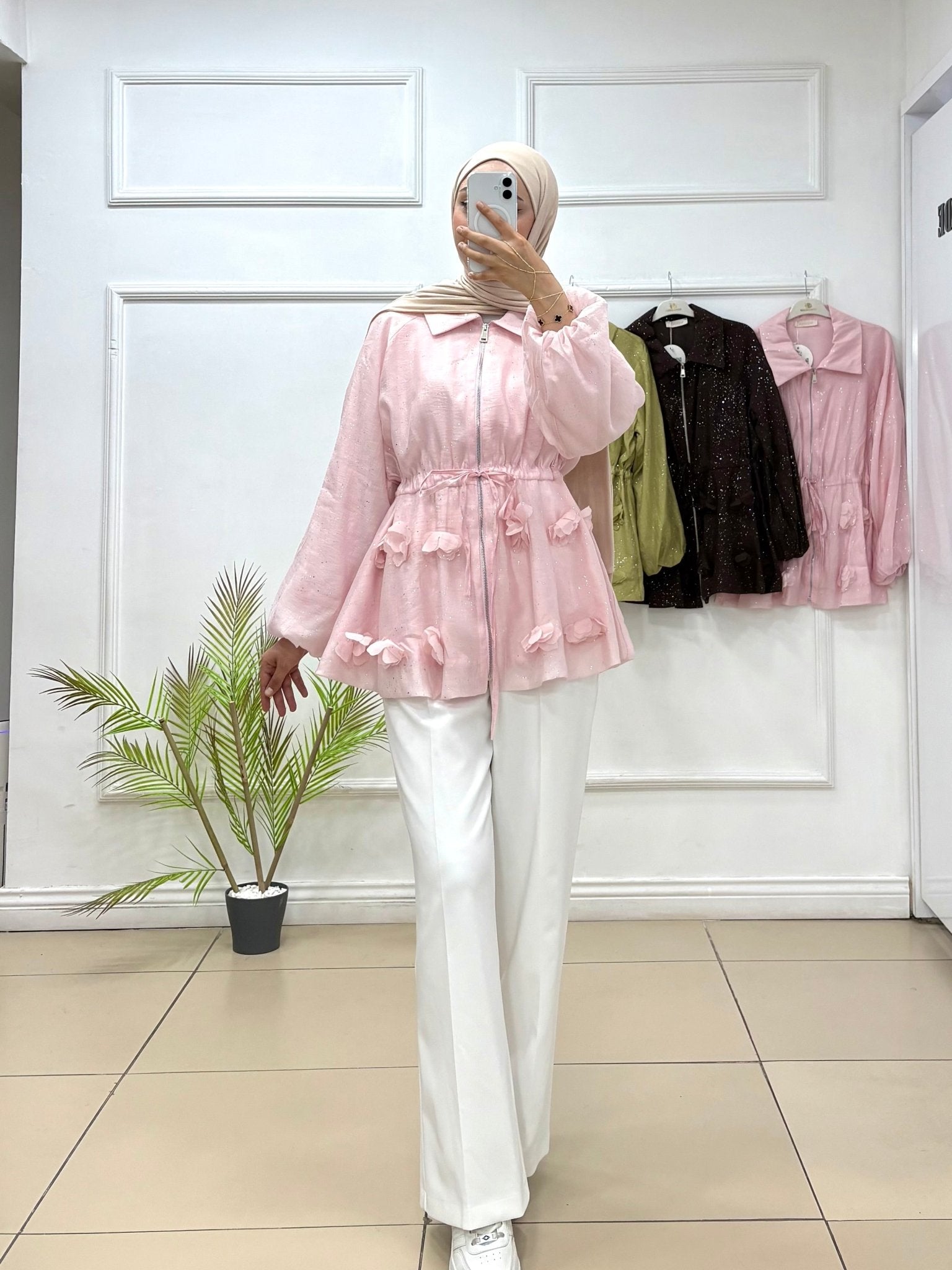 Fermuarlı Ceket 🌸 - Cadde Butik