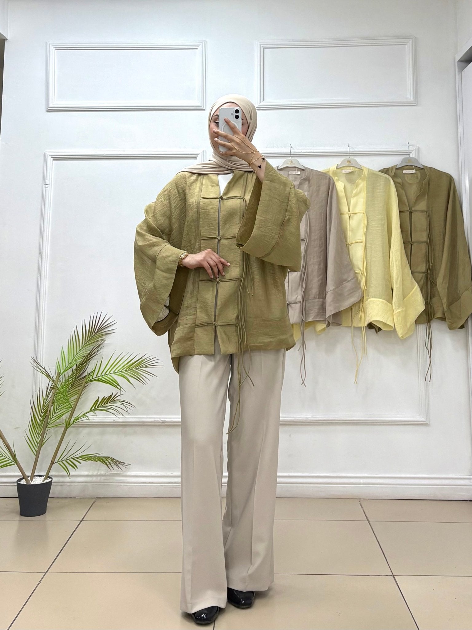 İpli Kimono 💎 - Cadde Butik